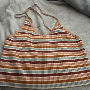 Kendall and Kylie striped shirt